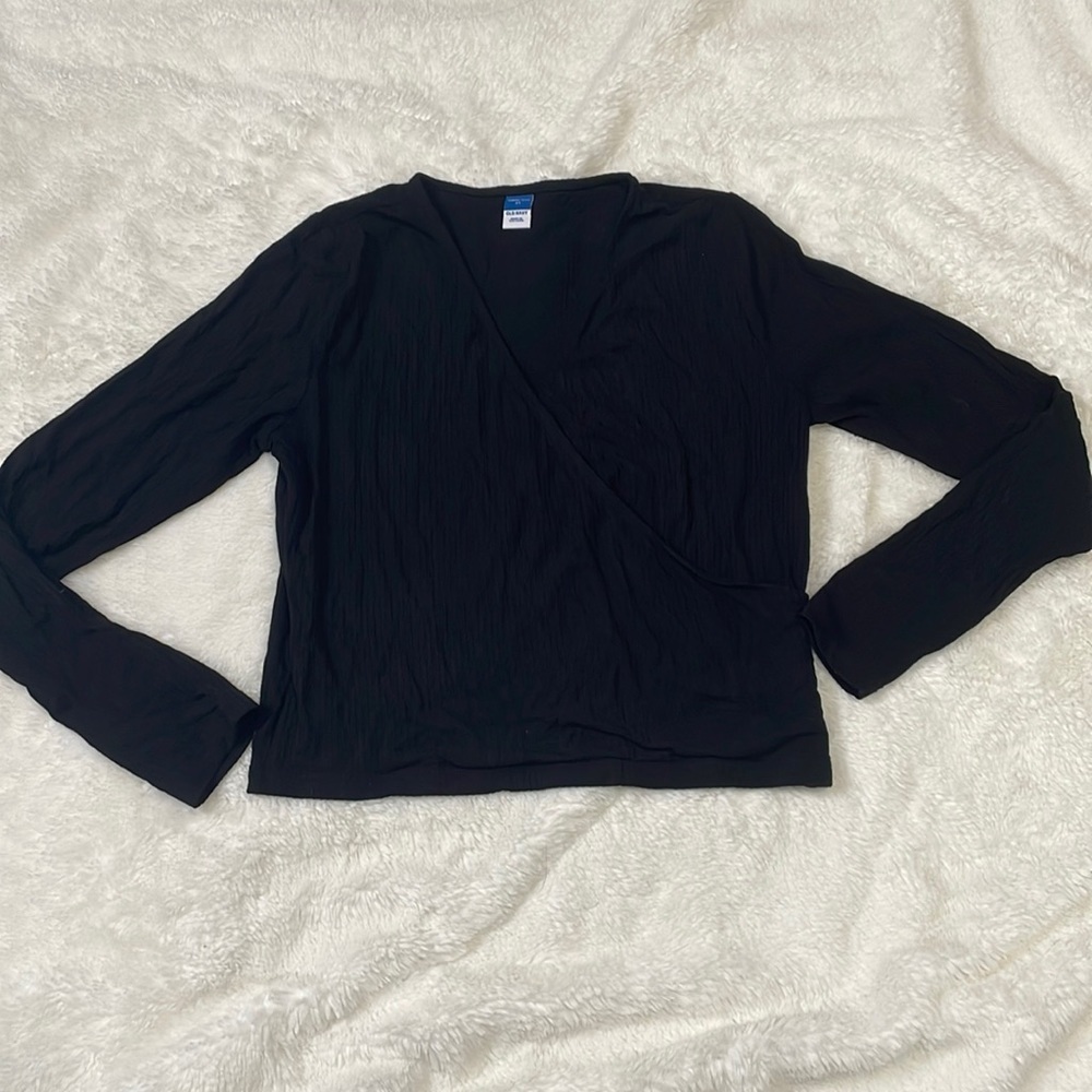 Old Navy Sunday Sleep Black Top